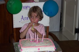 Anna's 4th b-day